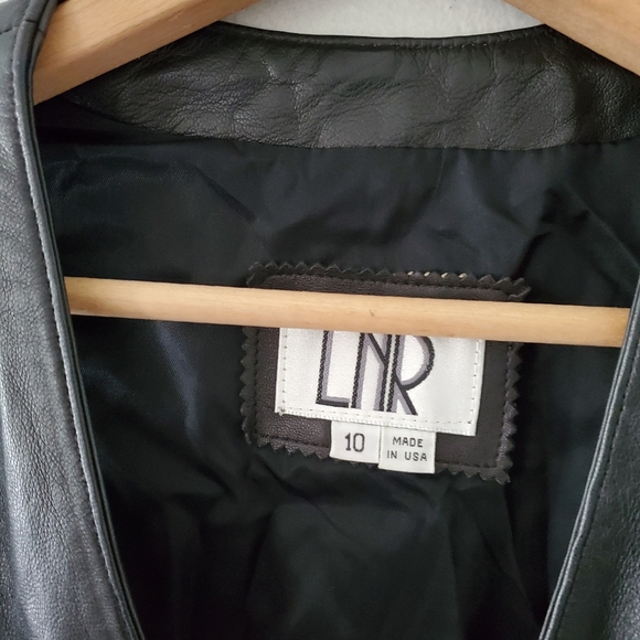 LNR Vintage Genuine Leather Vest - Picture 2 of 3